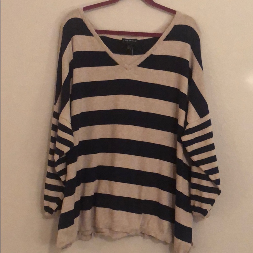Lane Bryant Striped Sweater